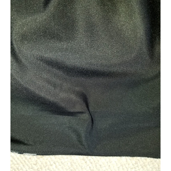 Womens Skirt-TALBOTS-black/white plaid wool lined Academia preppy Classic-16 - Picture 4 of 5